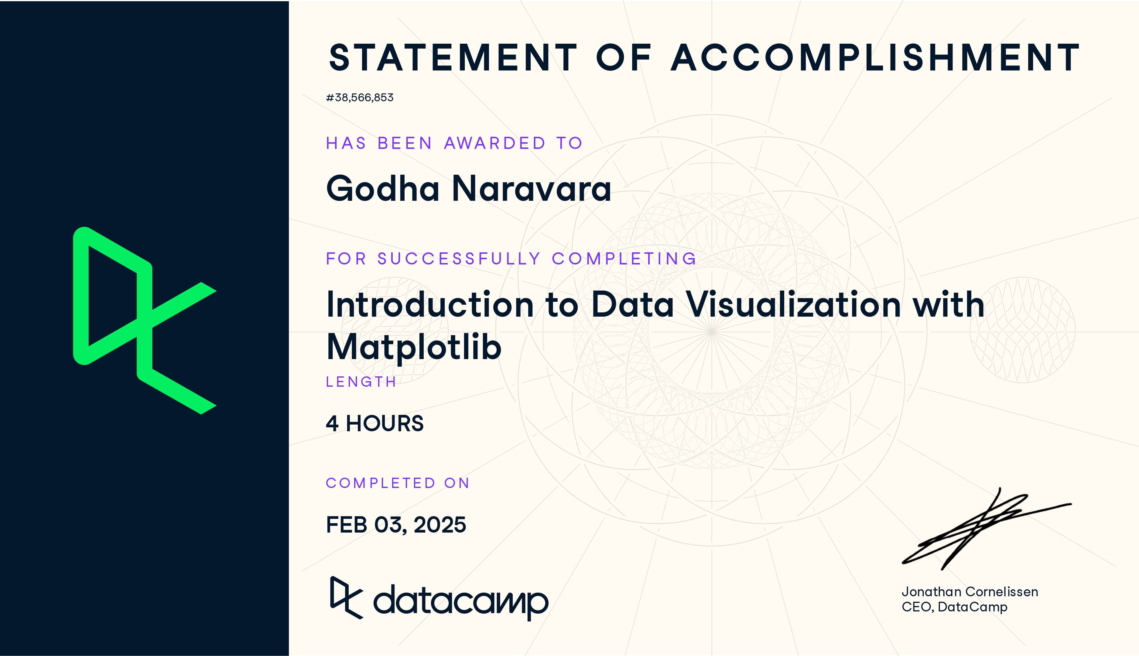 Introduction to Data Visualization with Matplotlib