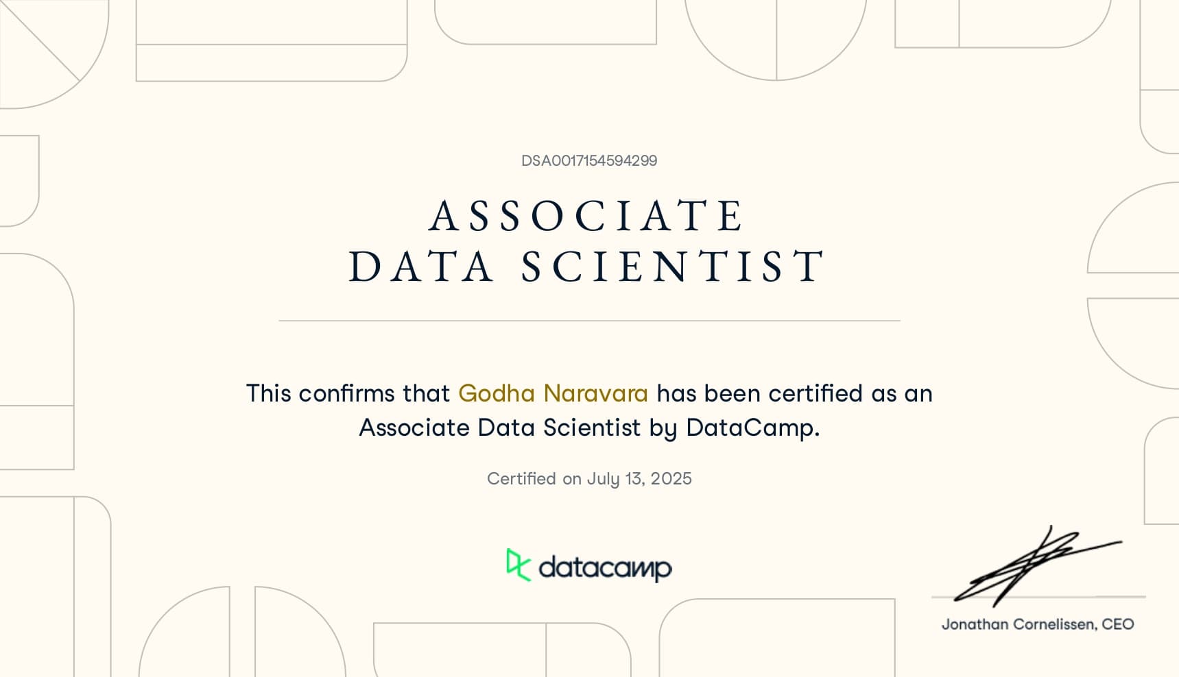 Associate Data Scientist